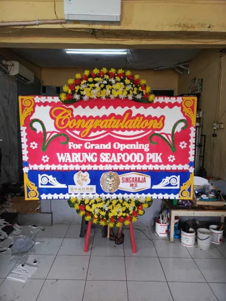 Papan Bunga Ucapan Selamat Jatimurni Pondokmelati