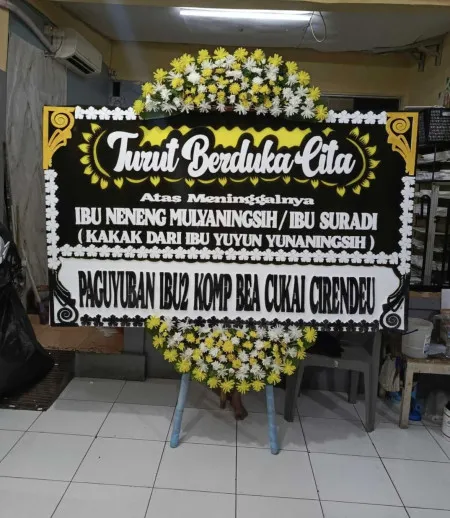 Papan Bunga Duka Jatimurni Pondokmelati