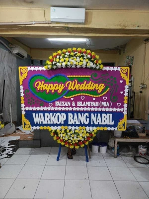 Papan Bunga di Jatimurni Pondokmelati